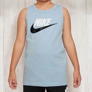 Nike Blue Kids Relaxed Fit Tank l SIZE L
